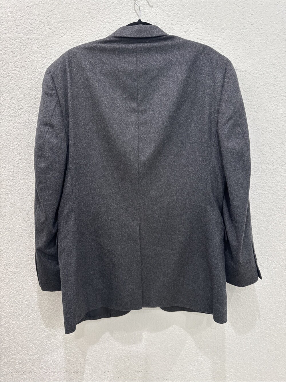 Jos. A. Bank Men's Dark Gray 100% Cashmere Suit Jacket Coat Blazer 42R - Picture 8 of 12
